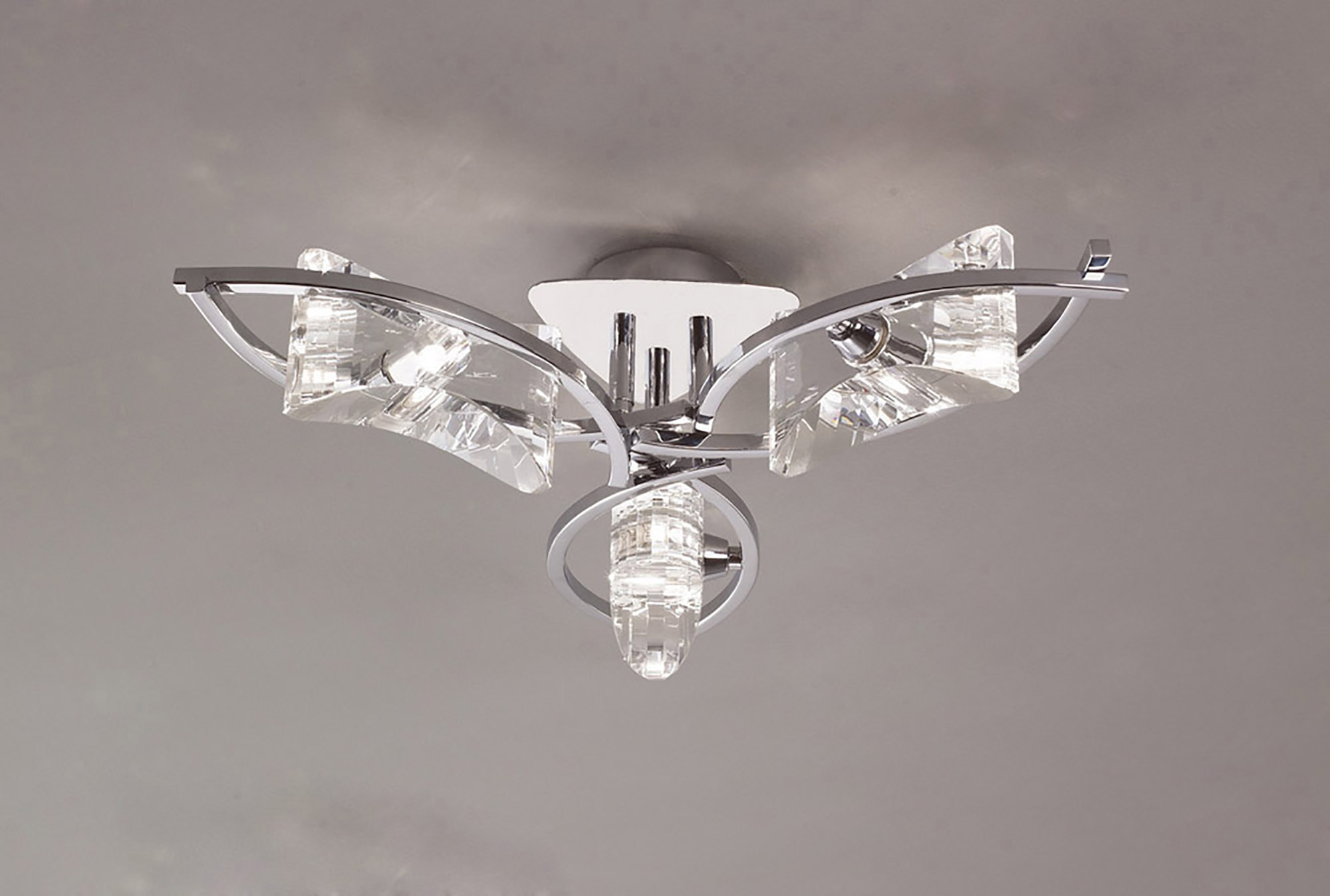 Kromo Ceiling Lights Mantra Flush Fittings